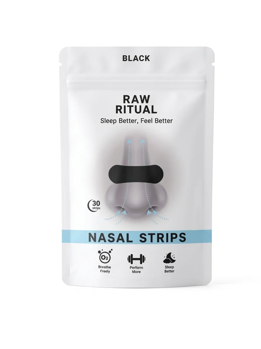 nasal strip black
